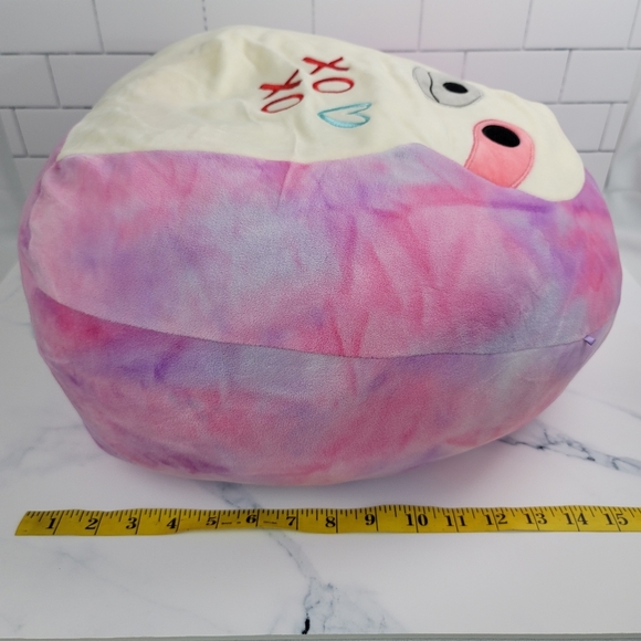 Squishmallow SHARIE Tie Tyed Sloth Plush - Picture 10 of 13